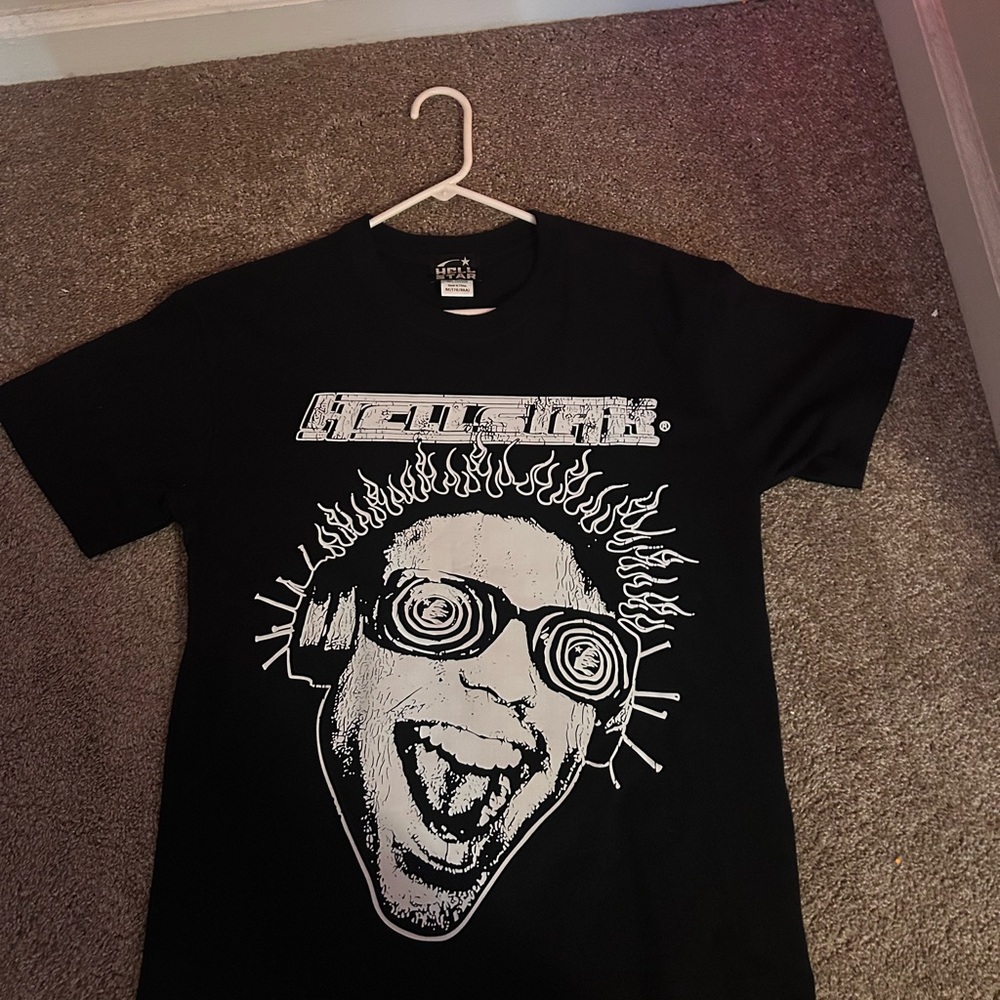 Black Graphic Hellstar T-Shirt
